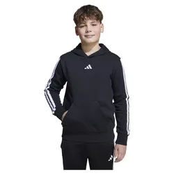 Felpa Con Cappuccio Essentials White / Black 13-14 Anni