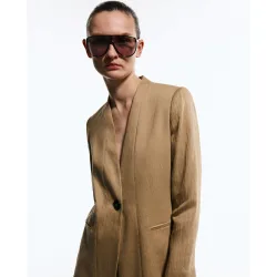 Blazer de mujer sin solapa