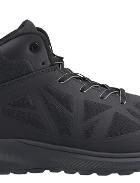 Relay Mens Hiking Boots - Black - Size Uk 5 - Amblers Safety - FashionsVida