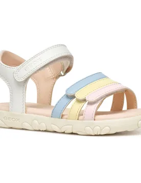 Sandali Haiti White / Multicolor EU 30 - Geox - FashionsVida