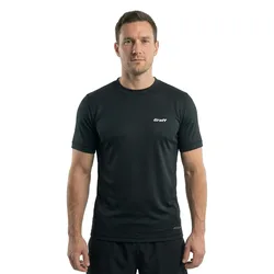 Termo Active Short Sleeve T-shirt Black 4XL Men
