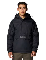 Challenger II Waterproof Half Zip Jacket Black male