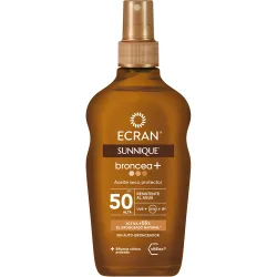 Aceite Protector Fps 50 Sunnique Broncea+ 200 ml