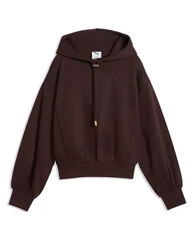 Sudadera con capucha Her Relaxed para mujer marrón L - Puma - FashionsVida