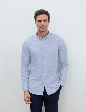 Camisa non iron de hombre regular de cuadros vichy - Sepiia - FashionsVida
