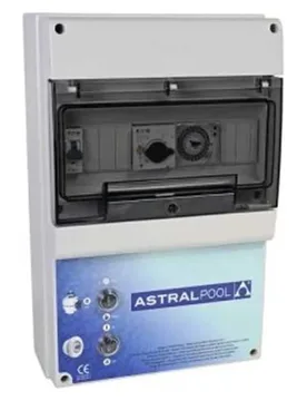 Type D Control Box For Pump Control And 2 Underwater Lights White / Black One Size unisex - Astralpool - FashionsVida