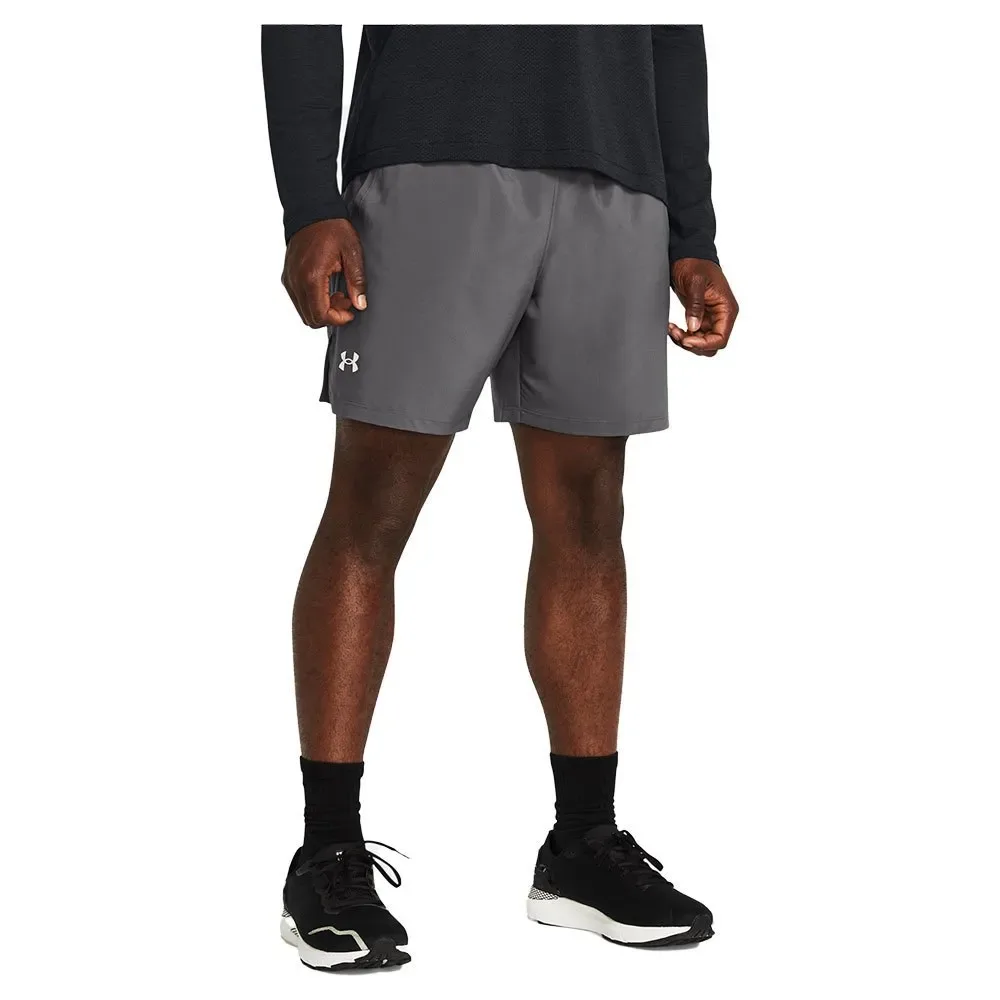 Launch 7in Shorts Castlerock / Castlerock / Reflective 2XL Men - Under armour - FashionsVida