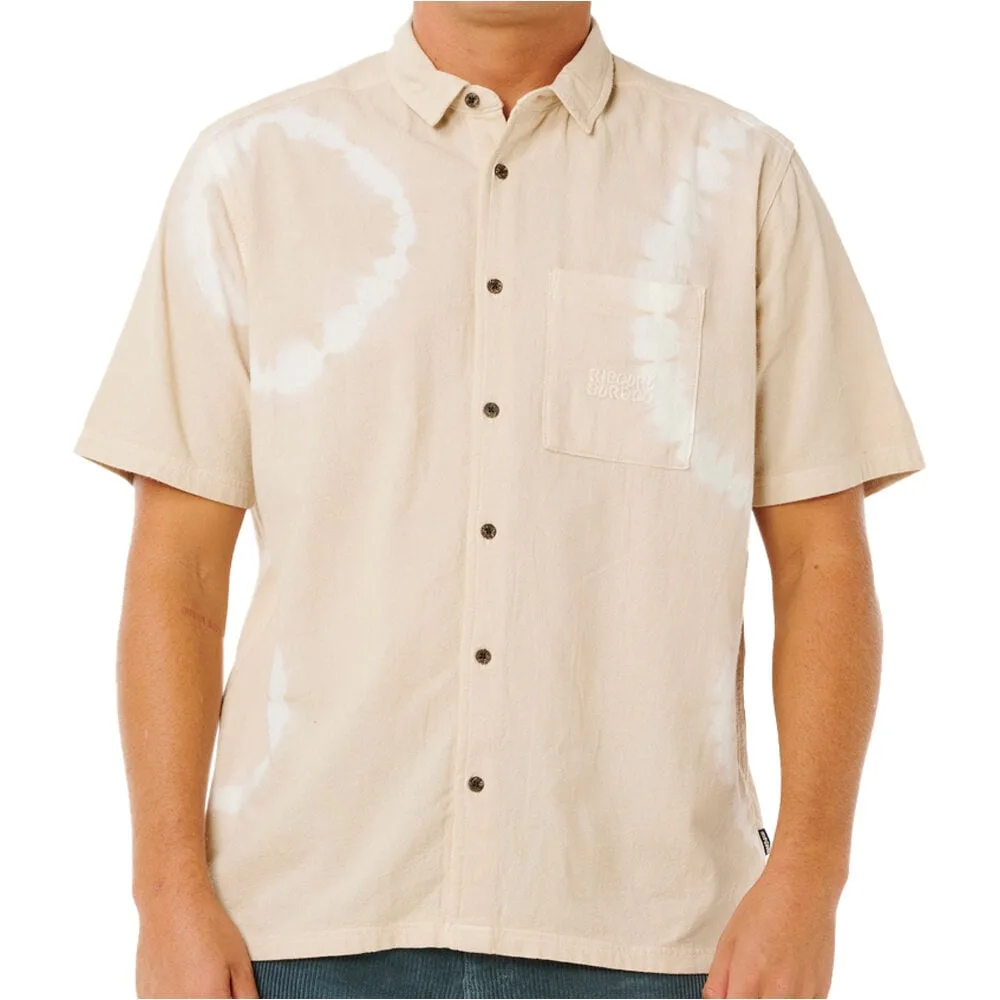 Pacific rinse camisa manga corta hombre Blanco (L) - Rip curl - FashionsVida