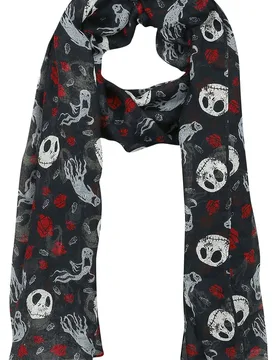 Disney Tuch - Jack Skellington - Ghost & Roses - multicolor - EMP exklusives Merchandise! - Unisex - unisex - The Nightmare Before Christmas - FashionsVida