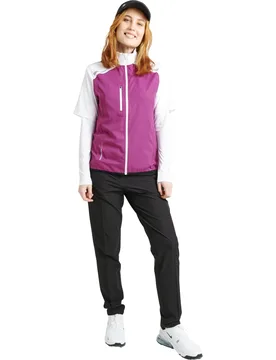 Wind-Shirt Lanark stretch, weiss/pink xxl - Abacus - FashionsVida
