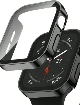 Pieza Estuche impermeable compatible con modelos de de 40mm, 41mm, 42mm, 44mm, 45mm, 46mm y 49mm. Fabricado con material de PC duro resistente al agua - Shein - FashionsVida
