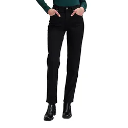 Jeans Taille Haute Carol Straight Fit Base Black 26