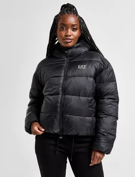 Womens Giubbotto Shine Padded - Nero, nero nero Donna taglia XS - Emporio armani - FashionsVida