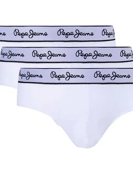 Slips Pepe 3 Unités White S - Pepe jeans - FashionsVida