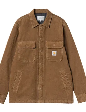 Whitsome Shirt Jac - Jacke-Winterjacke - braun - Herren - Size: L - Carhartt WIP - FashionsVida