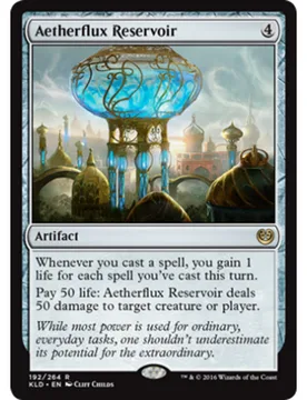 Aetherflux Reservoir Kaladesh - Magic: The Gathering - FashionsVida