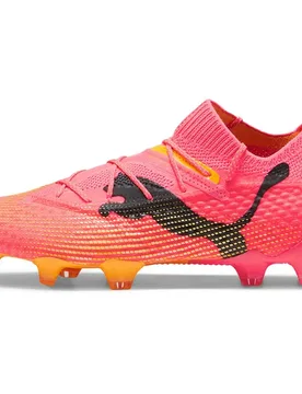 Chaussures De Football Future 7 Ultimate Fg/ag Ws Sunset Glow / Black / Sun Stream EU 42 - Puma - FashionsVida