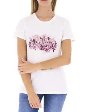 T-shirt girocollo LIU JEANS PANNA M - Liu jo - FashionsVida