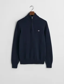 Jersey de hombre de cuello alto con cremallera - Gant - FashionsVida