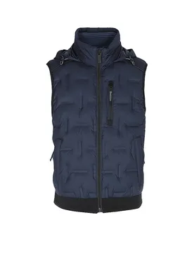 Tom Tailor Gilet trapuntato blu L - Tom tailor - FashionsVida