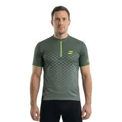Maglia A Maniche Corte Rayon Dark Green