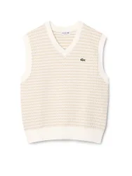 LACOSTE Pullunder creme M Herren
