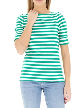 T-shirt a righe LAUREN VERDE S - Ralph Lauren - FashionsVida
