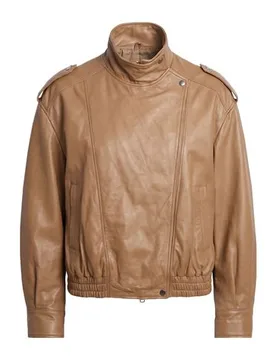 Jacke & Anorak Damen Kamel L,M,S,XL,XS Damen - STREET LEATHERS - FashionsVida