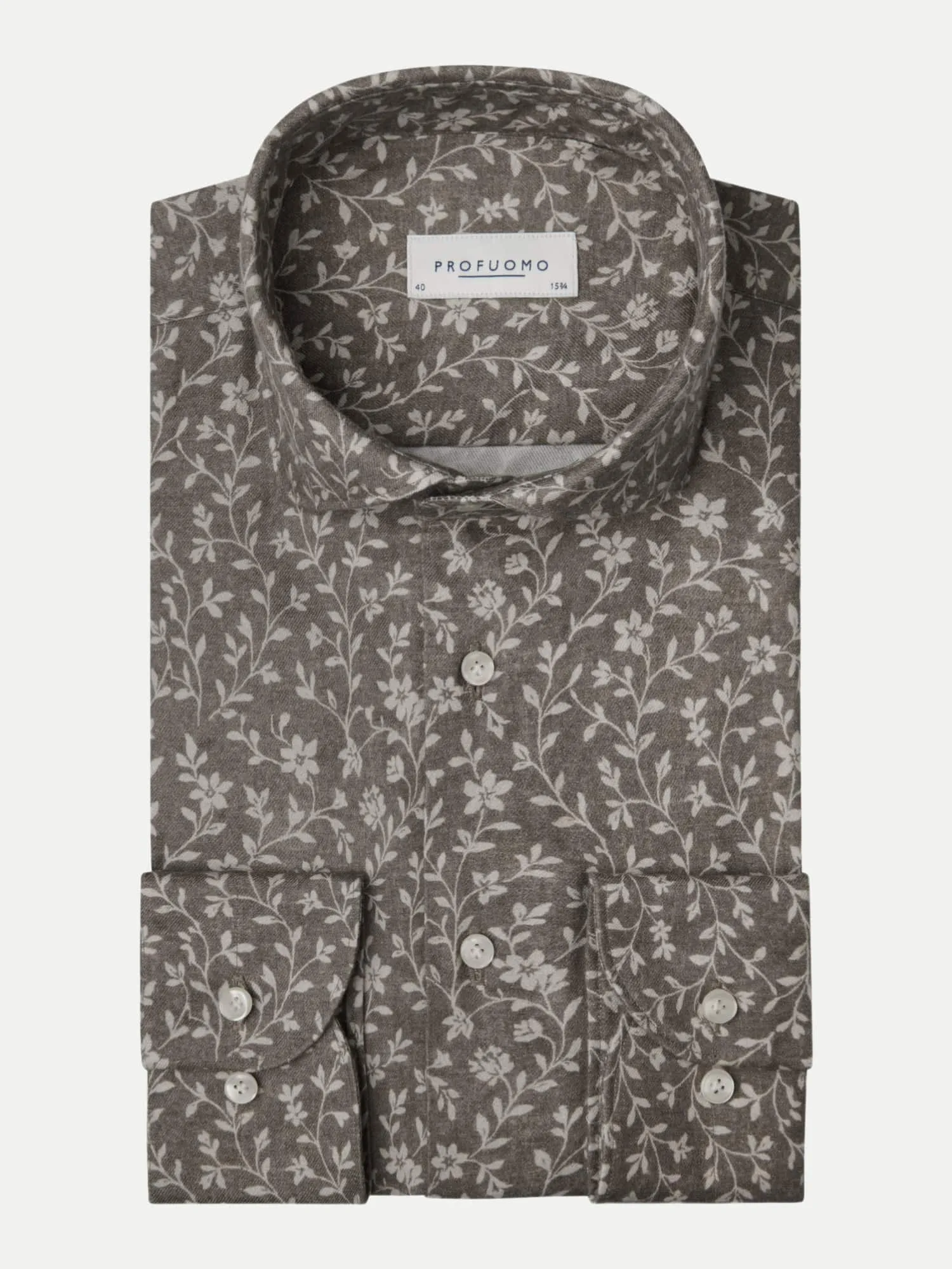 PROFUOMO Hemd mit Floral-Print H 44 - Profuomo - FashionsVida