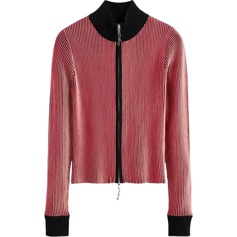 Jersey de mujer cremallera punto tornasolado - Desigual - FashionsVida