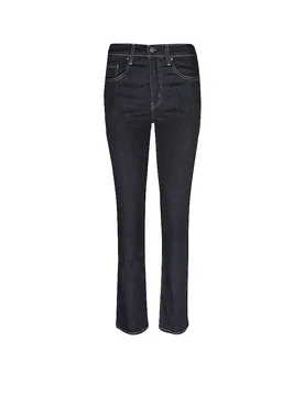 Highwaist Jeans Straight Fit 724 dunkelblau 27/L32 Damen - LEVI'S® - FashionsVida