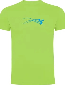 T-shirt à Manches Courtes Train Estella Light Green 3XL - Kruskis - FashionsVida