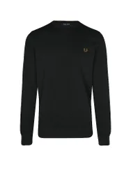 Fred Perry Pullover verde scuro S