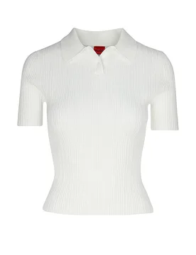 Hugo Poloshirt SAREPLETTE crema XS - Hugo Boss - FashionsVida