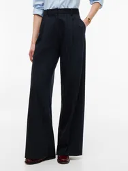 VISCOSE BLEND WIDE LEG female