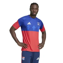 T-shirt à Manches Courtes Présentation Olympique De Lyon 26/27 Jersey Pure Ruby XL