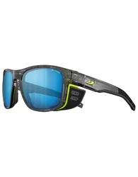 Sonnenbrille Shield M Gris Brill/Jaune SP 4 Grau