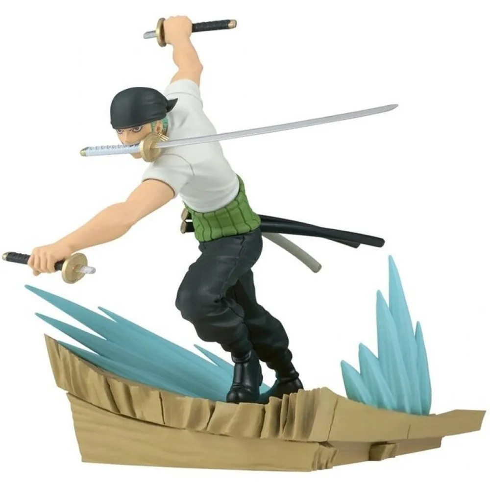 Estatua 11 cm Roronoa Zoro One Piece - Banpresto - FashionsVida