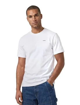 T-shirt à Manches Courtes D30665-e385 White XS - G-Star - FashionsVida
