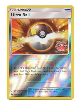 Pokemon Sun and Moon (Base Set) 135/149 Ultra Ball (League Promo - North America) - Pokémon - FashionsVida