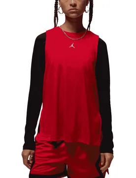 Sport Diamond Tanktop Gym Red / White L Damen - Jordan - FashionsVida
