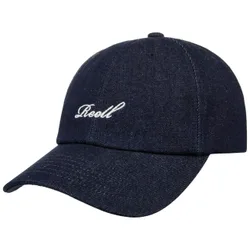 Single Script Denim Cap by - denim - Female - Size: One Size