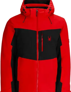 Veste de ski imperméable et chaude - Copper Jacket Red - Taille M - Rouge - Spyder - FashionsVida