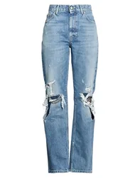 Pantalones vaqueros Mujer Azul marino 27,28 Mujer