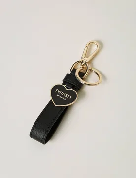 Porte-clés avec caur émaillé - TWINSET - FashionsVida