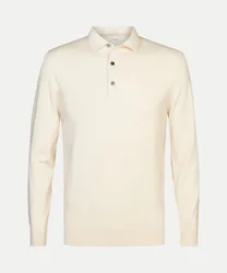 Poloshirt mit One-Piece-Kragen Beige M