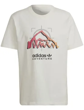 Adventure Ride T-Shirt - T-Shirt-kurzarm - weiß - Herren - Size: M - Adidas - FashionsVida