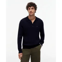 Jersey de caballero de ochos tipo polo