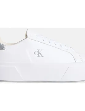 Zapatilla casual metalizada de plataforma - Calvin Klein - FashionsVida