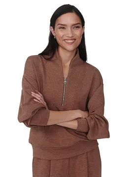 Varley Pull marron clair L - Varley - FashionsVida